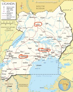 uganda-political-map